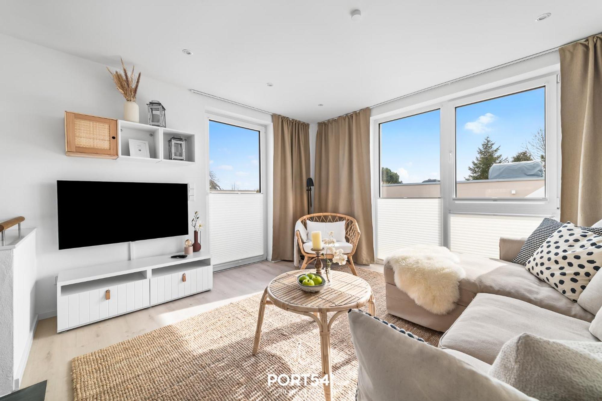 Modernes Ferienhaus "Meerliebe" Mit Direktem Meerblick An Der Ostsee グリュックスブルク エクステリア 写真