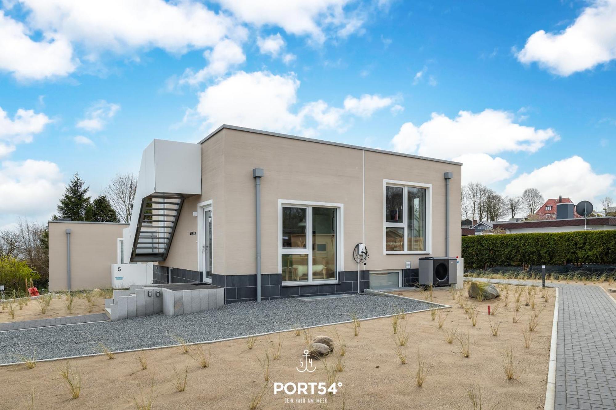 Modernes Ferienhaus "Meerliebe" Mit Direktem Meerblick An Der Ostsee グリュックスブルク エクステリア 写真